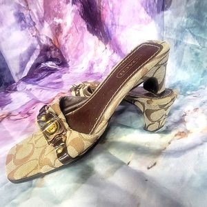 Coach Short Heels size 10